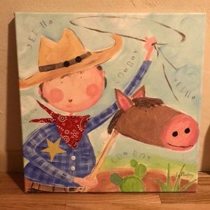Cowboy decoration for your kid’s room
